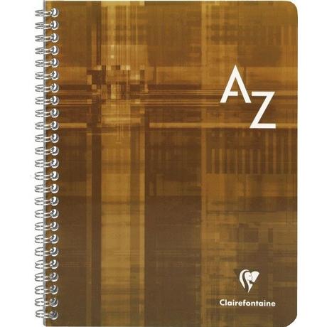 Clairefontaine CLAIREFONTAINE Spiralheft mit Index ass. A5 8549 5mm 90 Blatt  