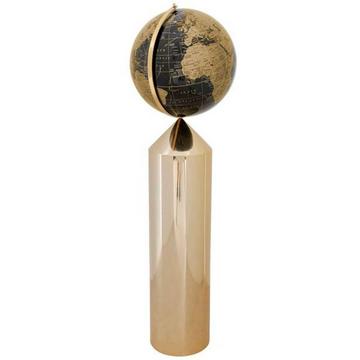 Oggetto decorativo Globe Top oro 132