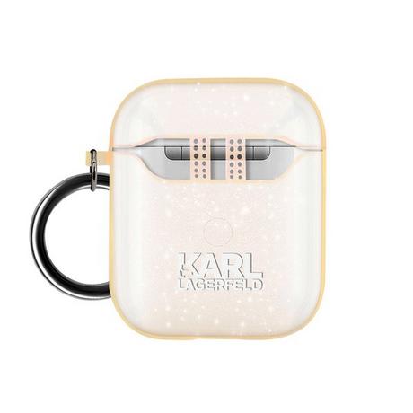 KARL LAGERFELD  Coque Karl Lagerfeld Airpods Rose gold 