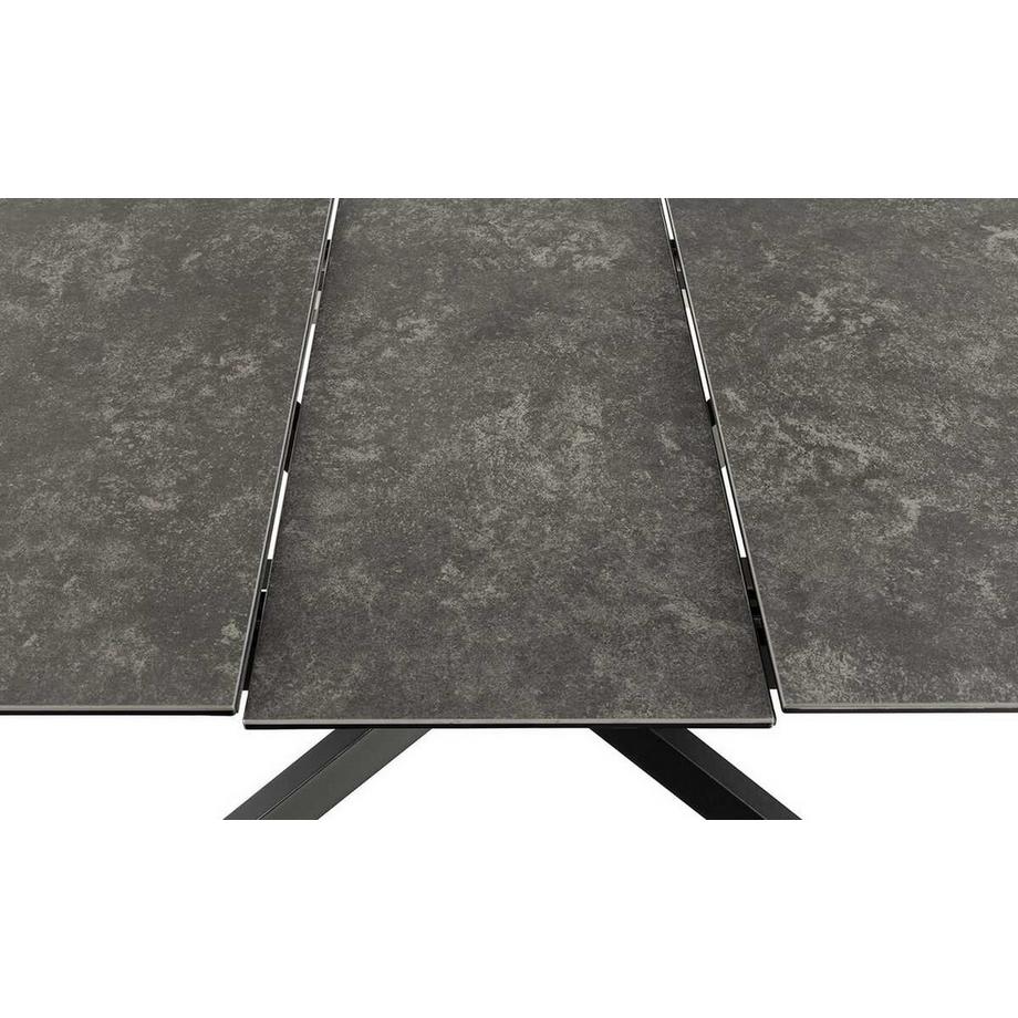 mutoni Esstisch Isolde Glas Keramik ausziehbar 168-210/90  