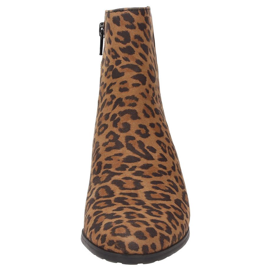 Sioux Fendrina-705 Bottines à Imprimé Léopard  