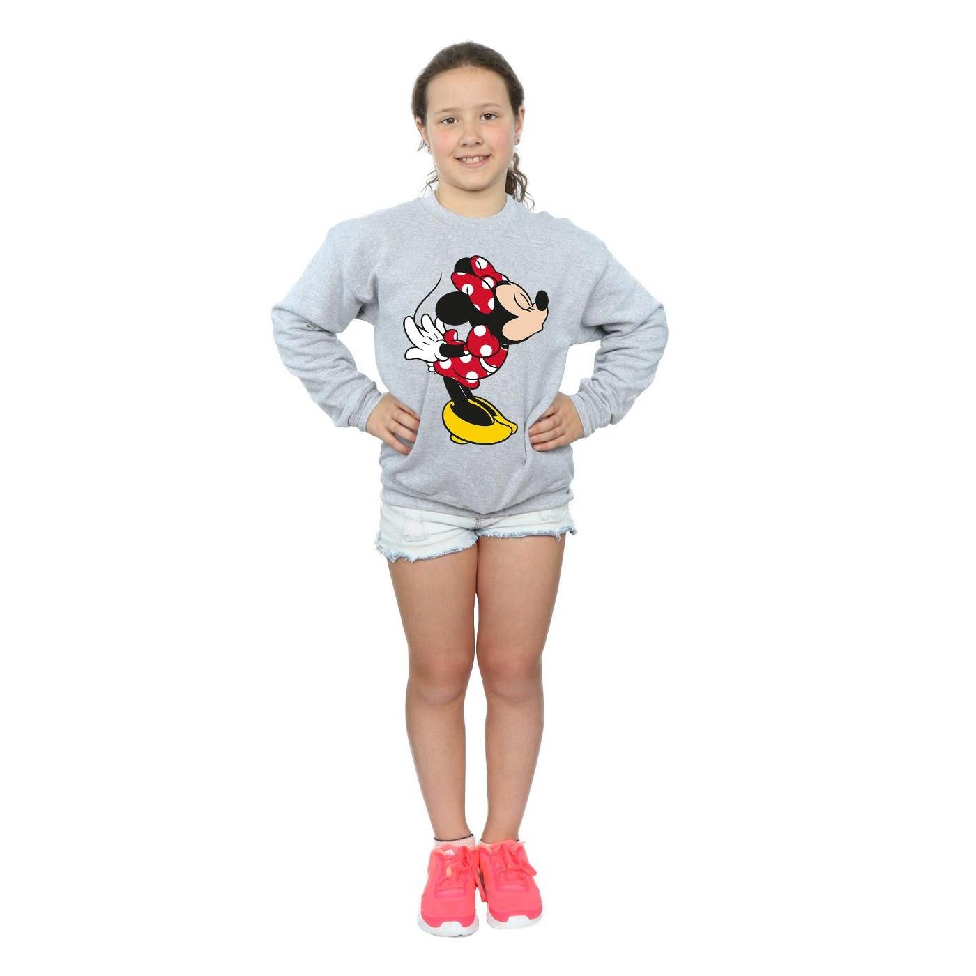 Disney  Minnie Mouse Split Kiss Sweatshirt 