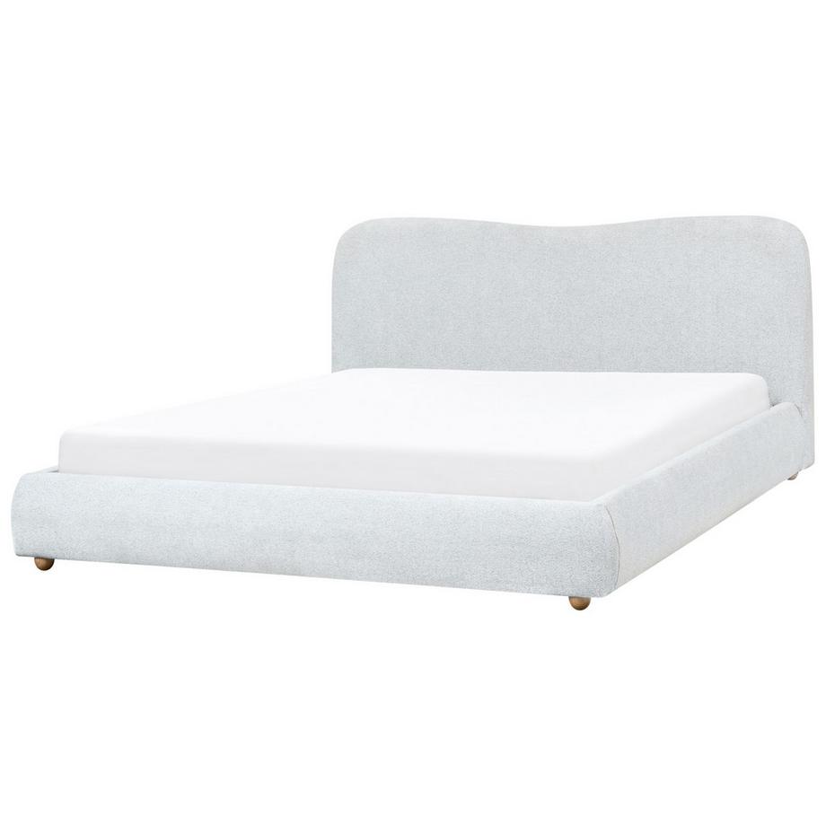 Beliani Lit ottoman en Tissu Moderne BLAGNAC  