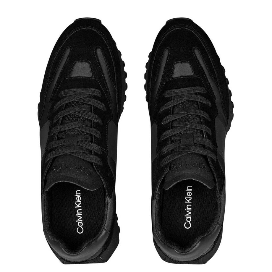 Calvin Klein Scarpe Sportive in Pelle Scamosciata Taglio Basso  