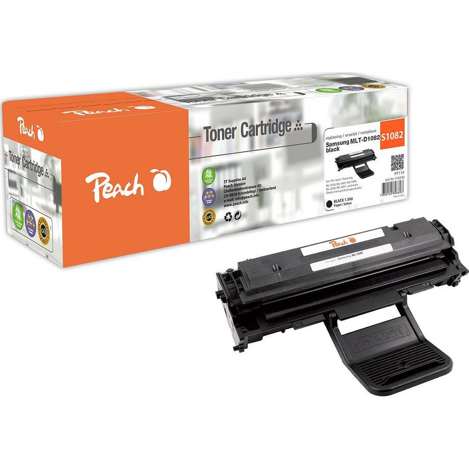 Peach  110240 CARTUCCIA TONER 1 PZ NERO 