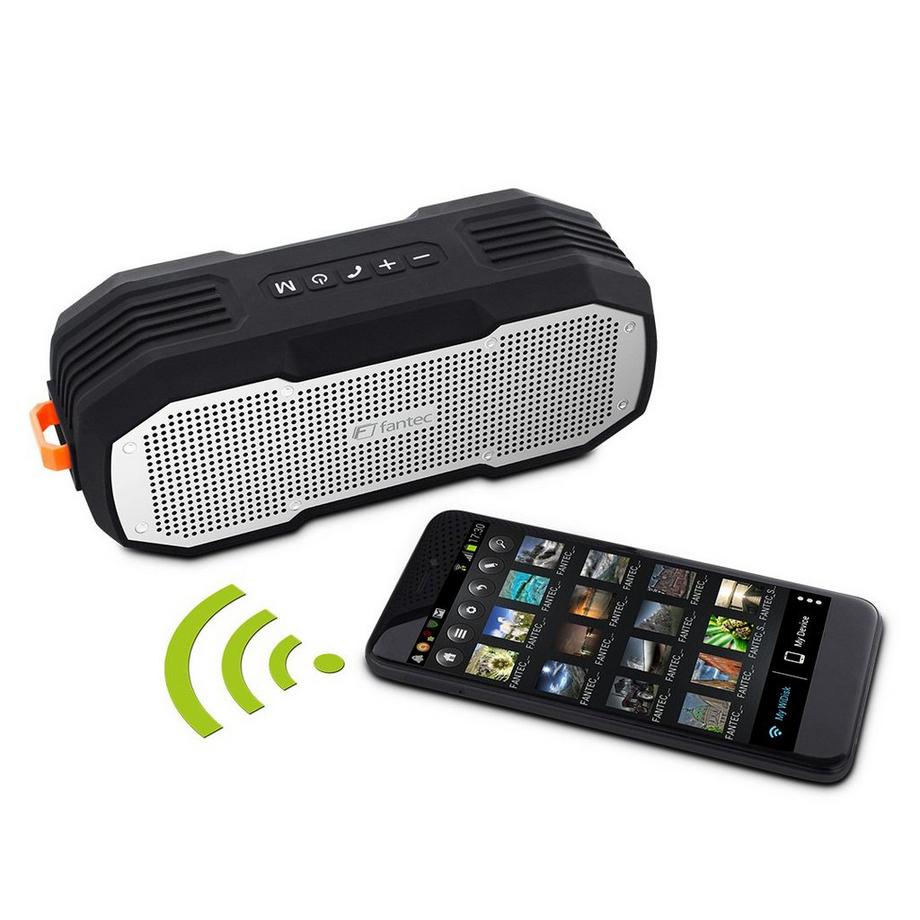 FANTEC  Fantec Novi T30 Enceinte portable stéréo Argent 10 W 