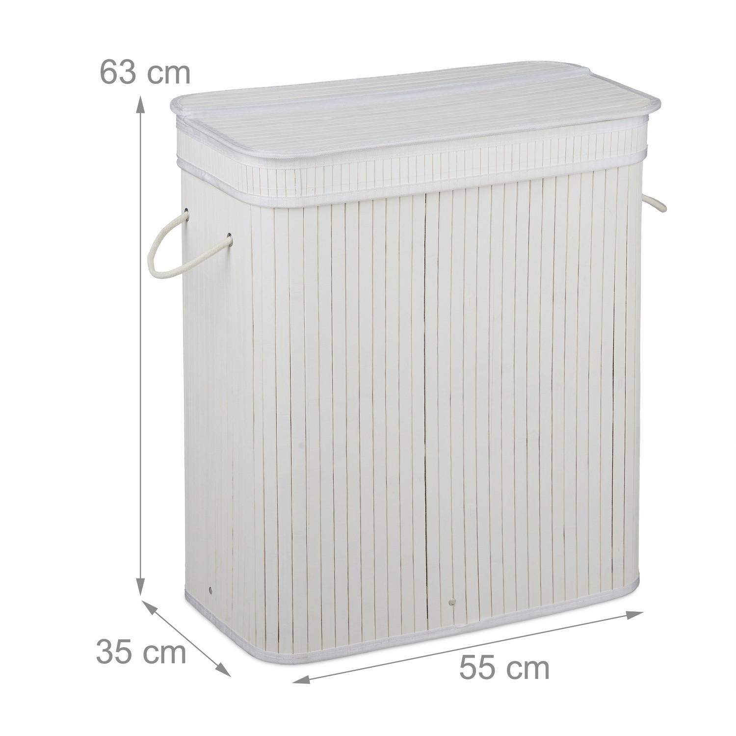 Northix Wäschesortierer aus Bambus  