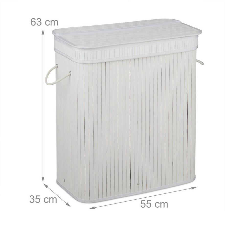 Northix Wäschesortierer aus Bambus  