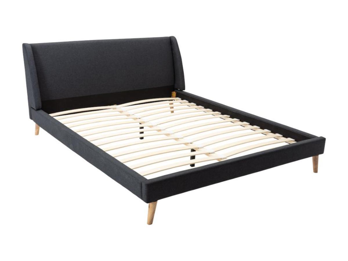 Vente-unique Bett skandinavisch Stoff 0 BENEDICTE  