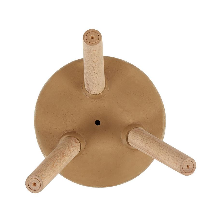 Beliani Cache-pot sur pied en Fibre d'argile Rétro CYRTOMIUM  