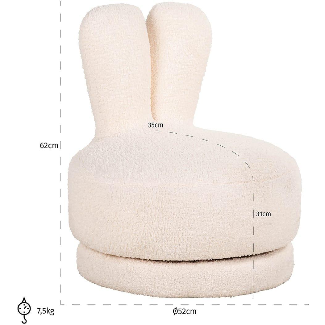 mutoni Poltrona per bambini Bunny  