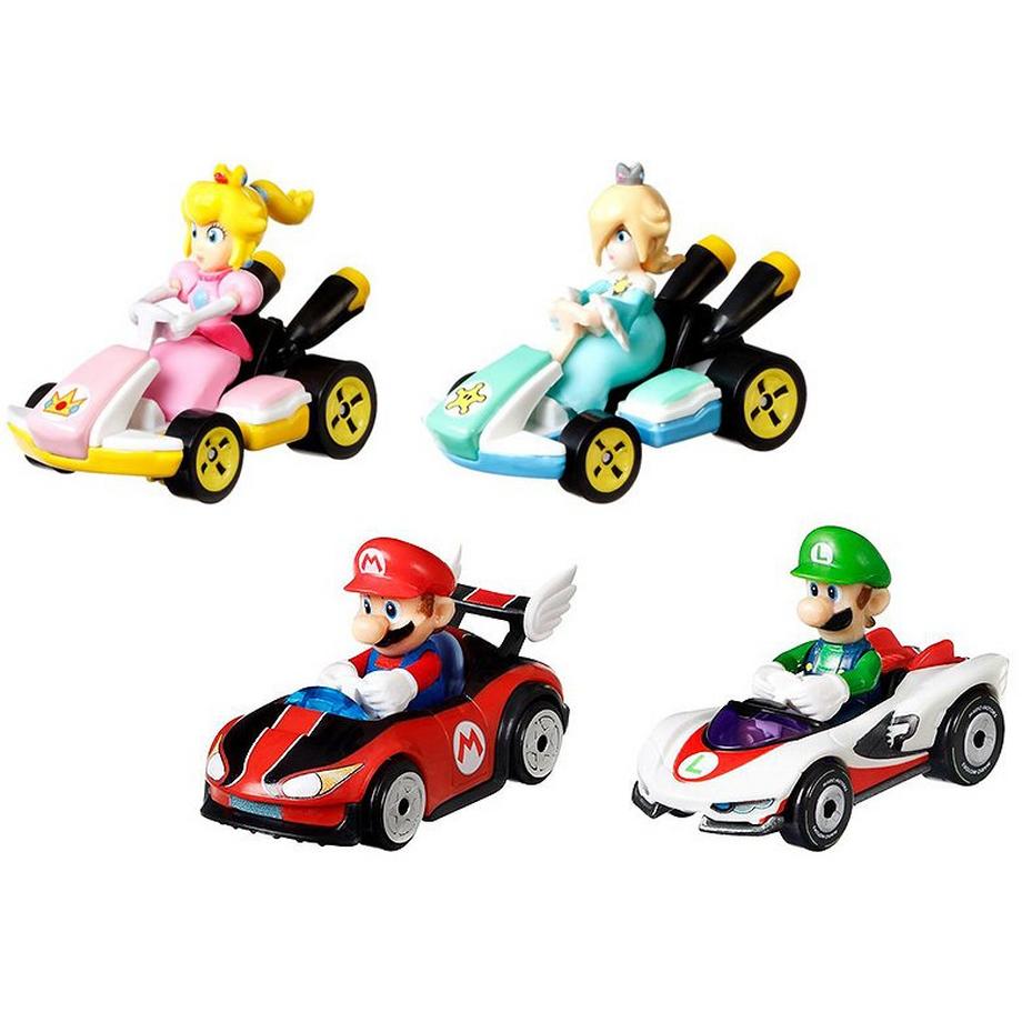 Hot Wheels  Super Mario Die-Cast 4er-Pack #4 (1:64) 