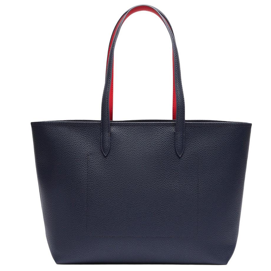 LACOSTE Anna Petit Piqué Zipped Shopping Bag  