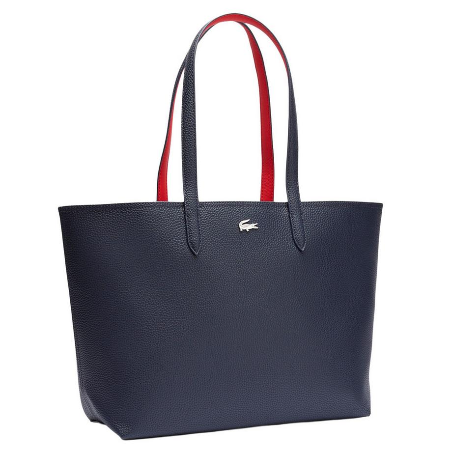 LACOSTE Anna Petit Piqué Zipped Shopping Bag  
