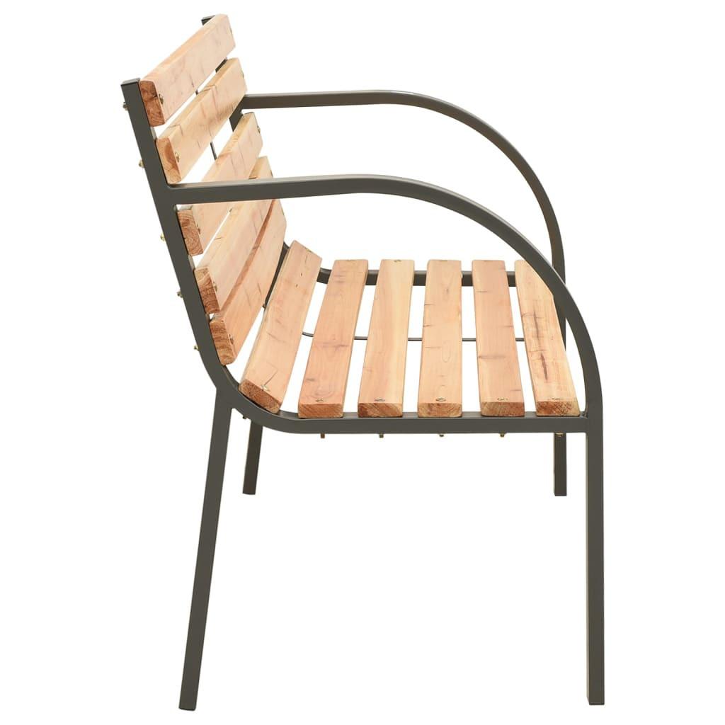 VidaXL Banc de jardin bois  