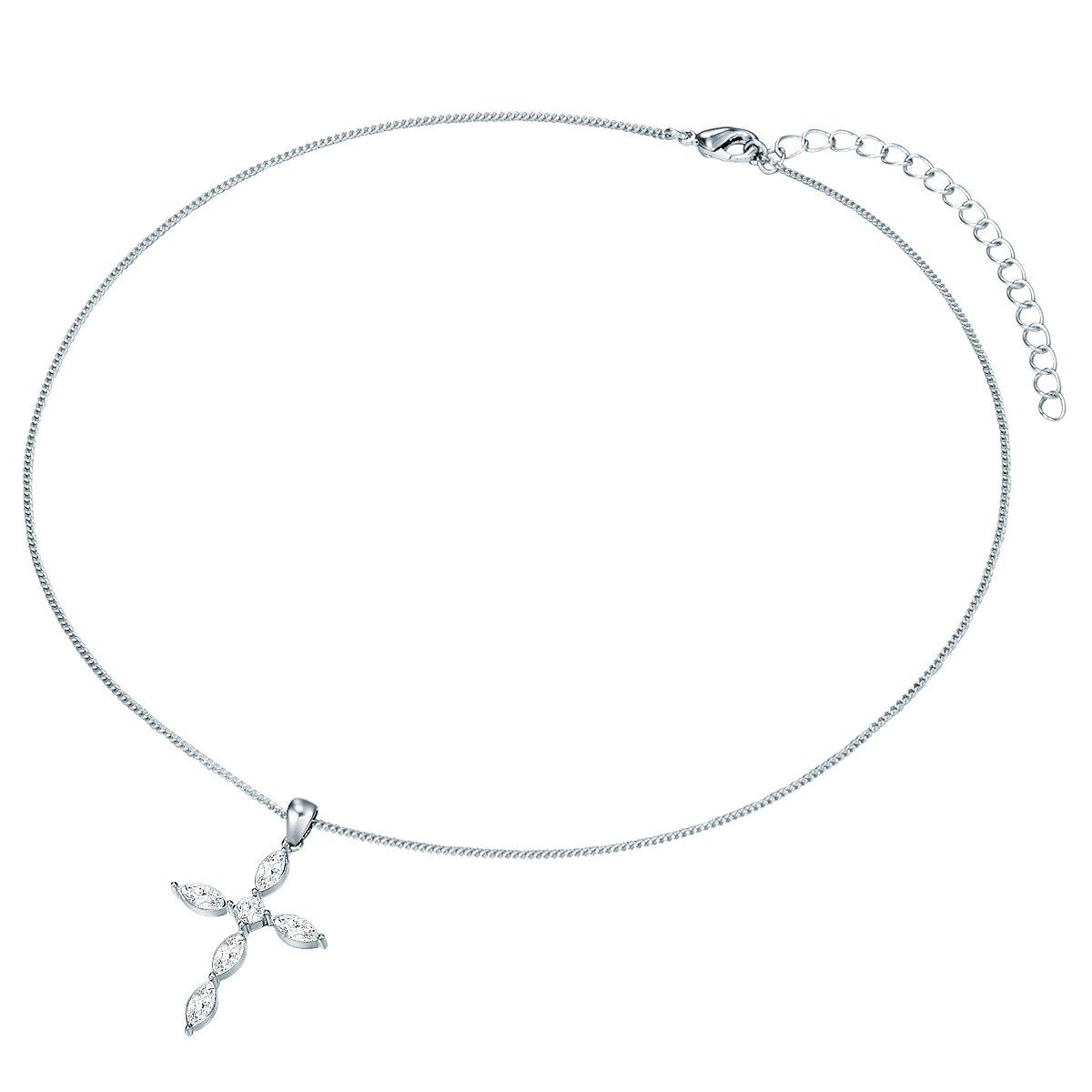 Lulu & Jane  Halskette Kreuz 