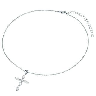 Lulu & Jane  Halskette Kreuz 