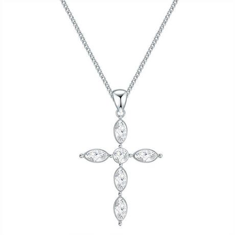 Lulu & Jane  Halskette Kreuz 