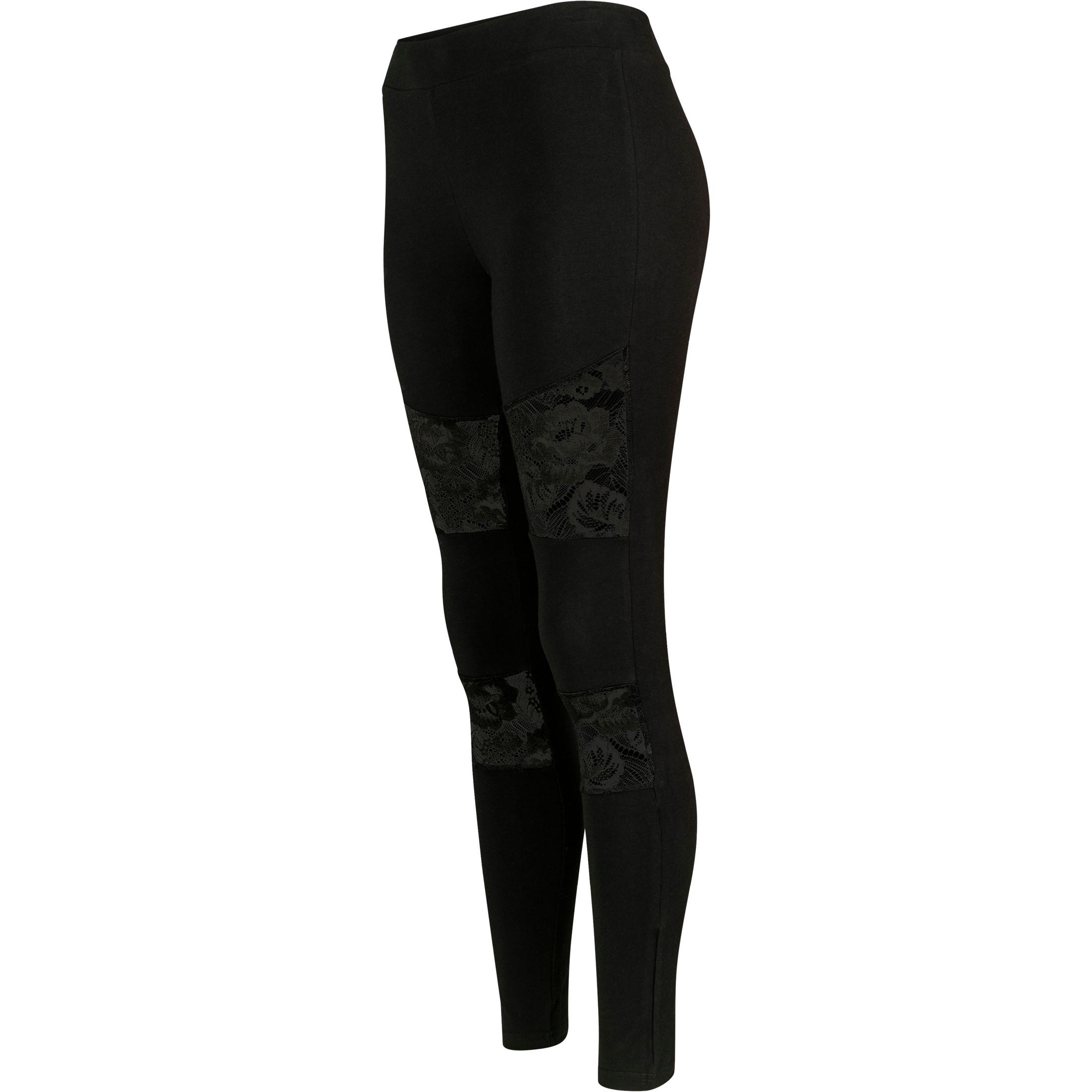 URBAN CLASSICS Leggings con Inserti in Pizzo  