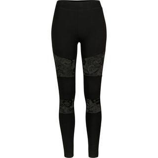 URBAN CLASSICS Leggings con Inserti in Pizzo  