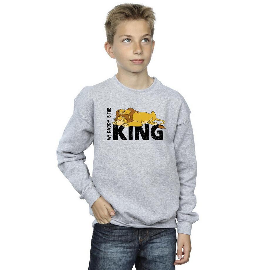 Disney  The Lion King Daddy Is King Sweatshirt 