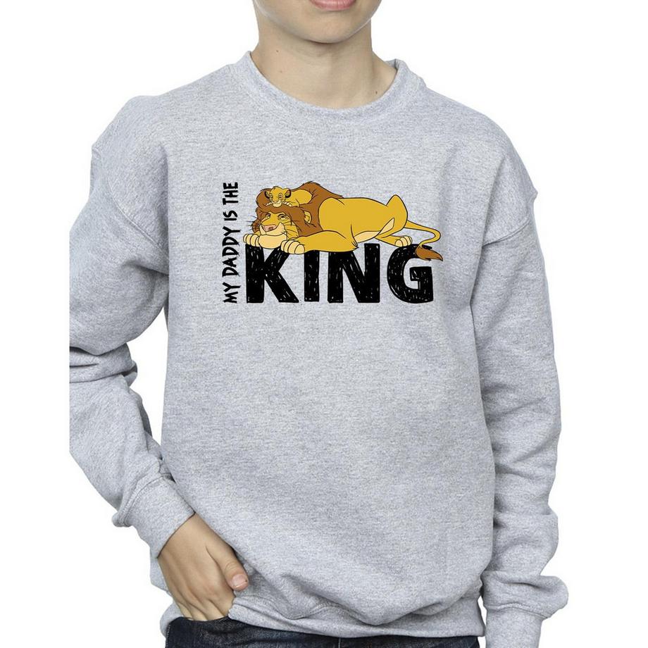 Disney  The Lion King Daddy Is King Sweatshirt 