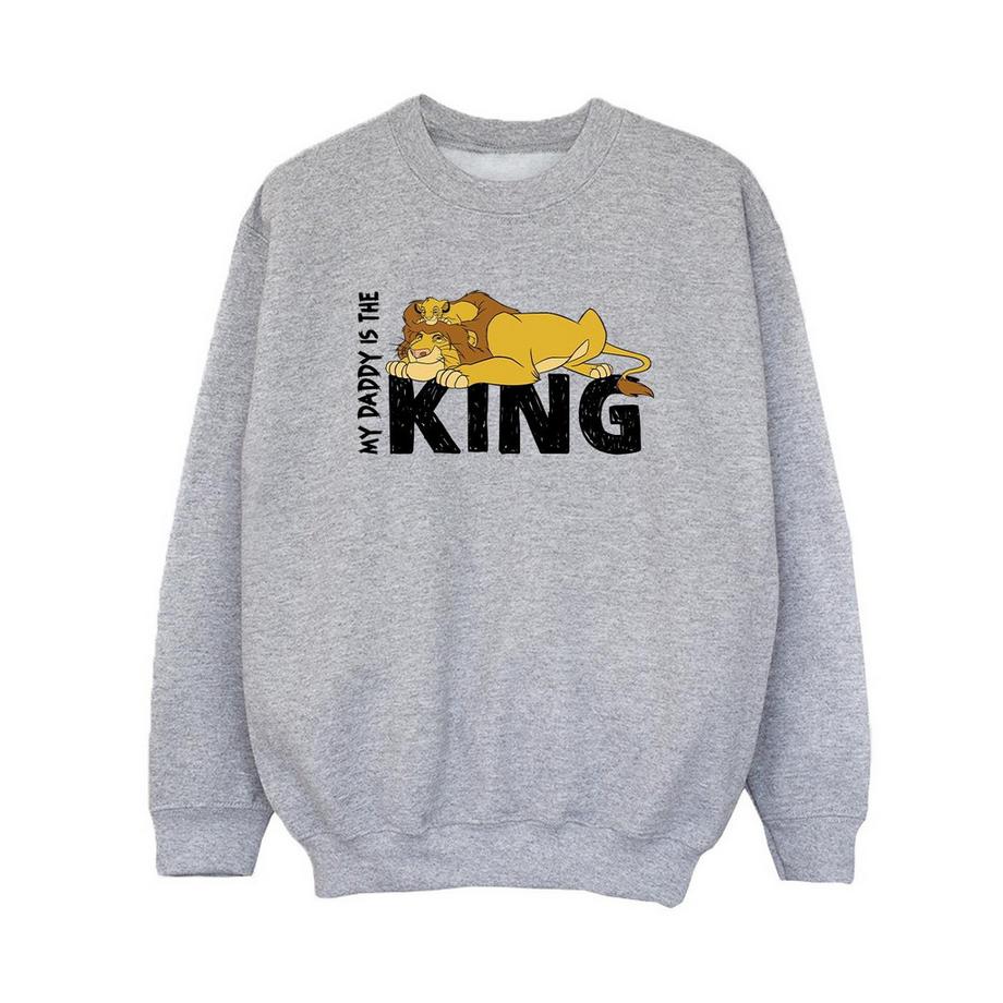 Disney  The Lion King Daddy Is King Sweatshirt 