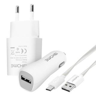 Avizar  3-in-1 Ladegerät-Set + Micro-USB Kabel 