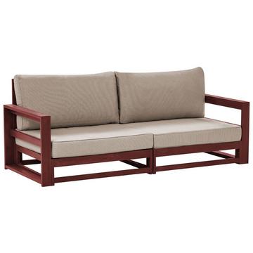 2 Sitzer Sofa aus Akazienholz Modern TIMOR
