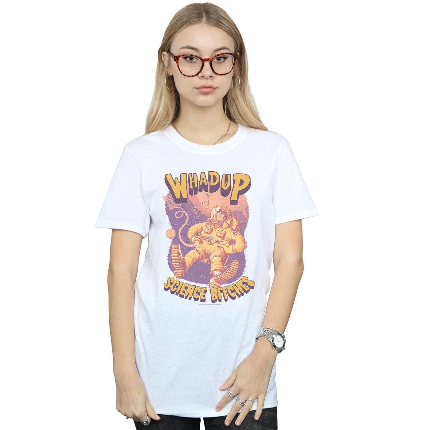 The Big Bang Theory T-shirt Whad Up Science Bitches  