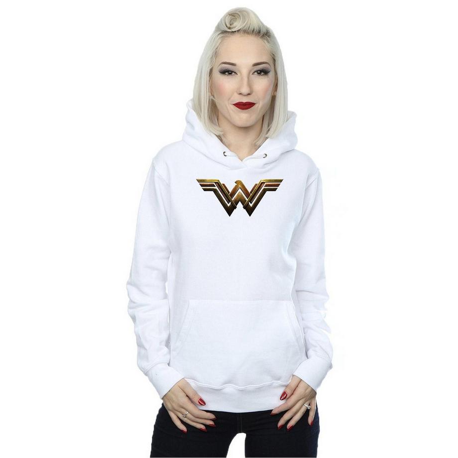 DC COMICS Justice League Wonder Woman Logo Kapuzenpullover  