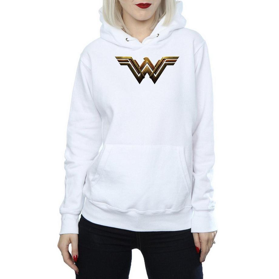 DC COMICS Justice League Wonder Woman Logo Kapuzenpullover  
