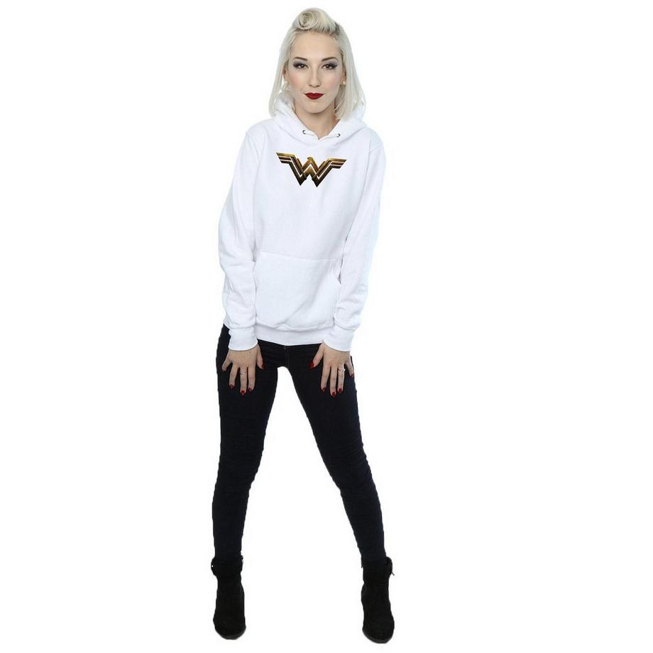 DC COMICS Justice League Wonder Woman Logo Kapuzenpullover  