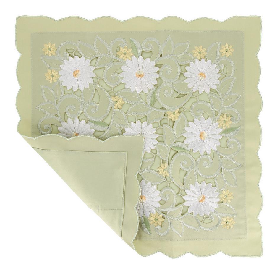 Avizar 2 Stk. Kissenbezüge Margeritenblume  