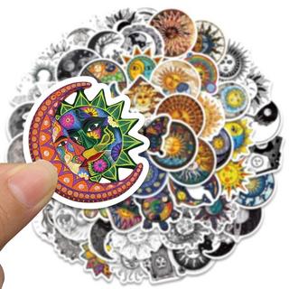 Gameloot Aufkleber - Sonne und Mond - 50 Stk  