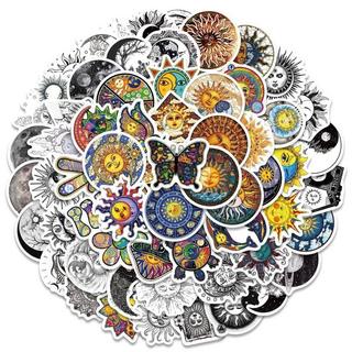 Gameloot Aufkleber - Sonne und Mond - 50 Stk  