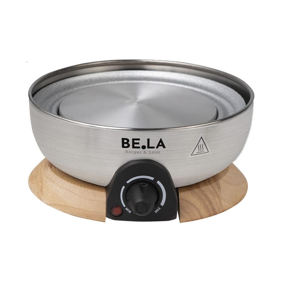 Berger Lanz  elektronisches Fondue Set Holz 