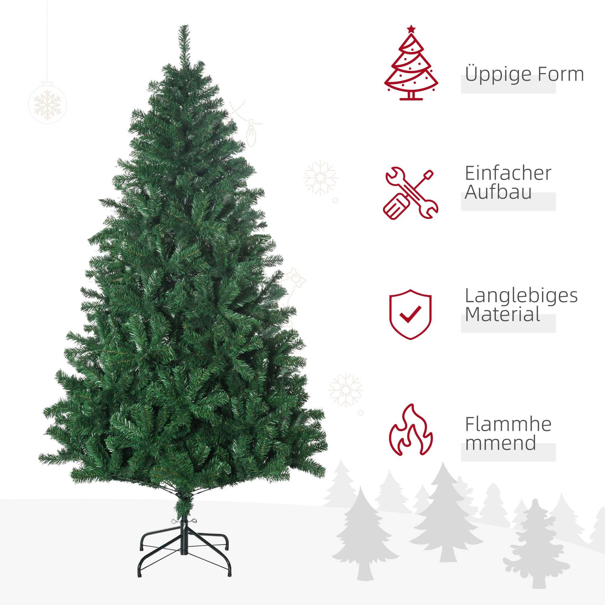 HOMCOM Weihnachtsbaum  