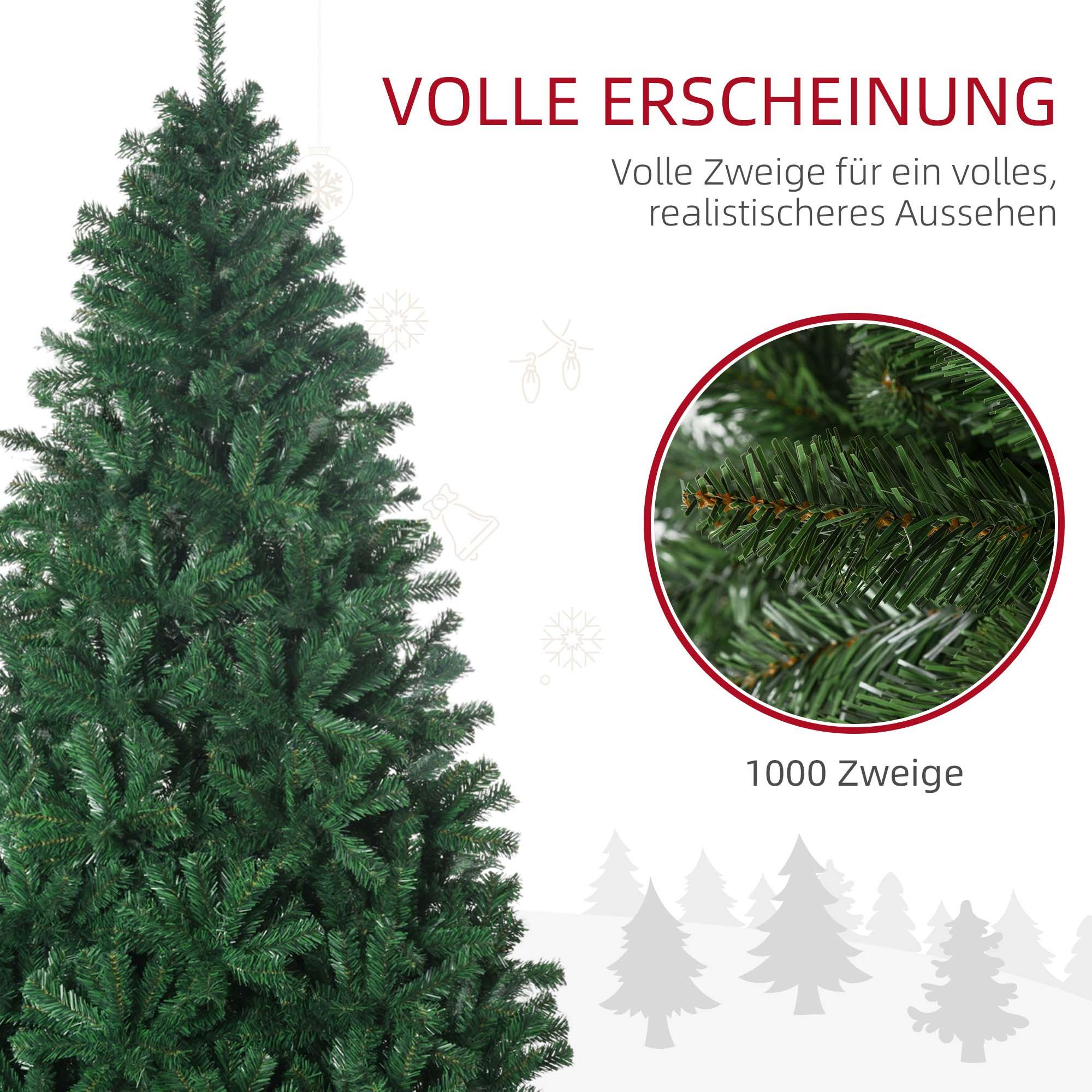 HOMCOM Weihnachtsbaum  