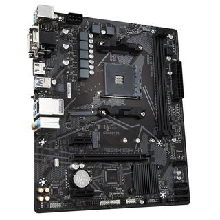 Gigabyte  A520M S2H, AMD A520 Mainboard - Sockel AM4 (AM4, AMD A520, mATX) 