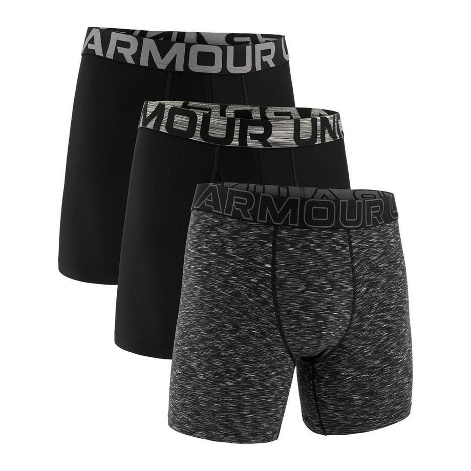 Boxer  Paquet de 3 Conforme à la silhouette-UA PERFORMANCE TECH - SPACE DYE 6 IN 3pk