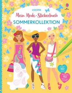 Usborne  Mein Mode-Stickerbuch: Sommerkollektion 