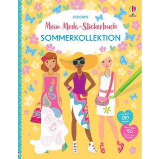 Usborne  Mein Mode-Stickerbuch: Sommerkollektion 