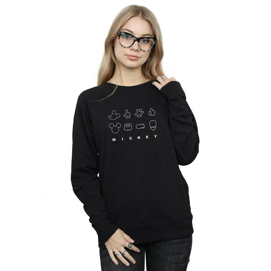 Disney Mickey Mouse Icons Sweatshirt  