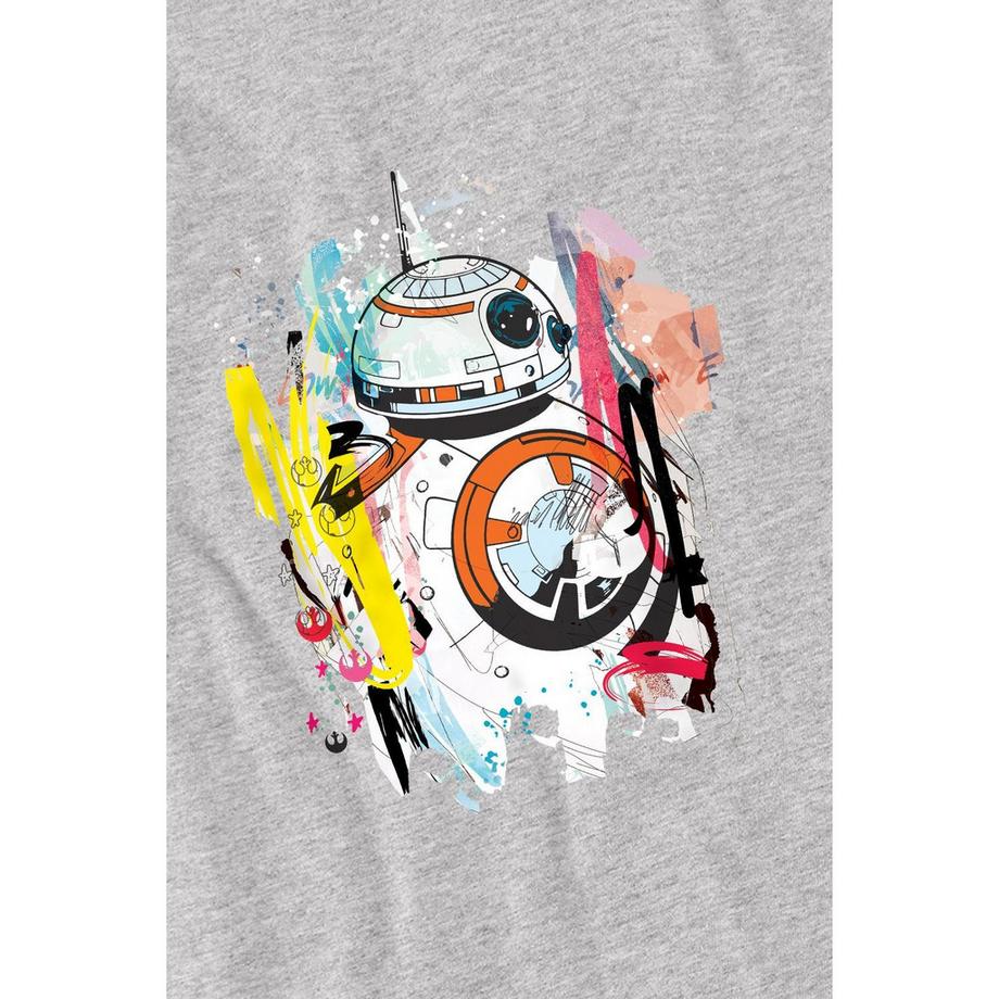 STAR WARS Star Wars BB-8 T-Shirt Stampata  