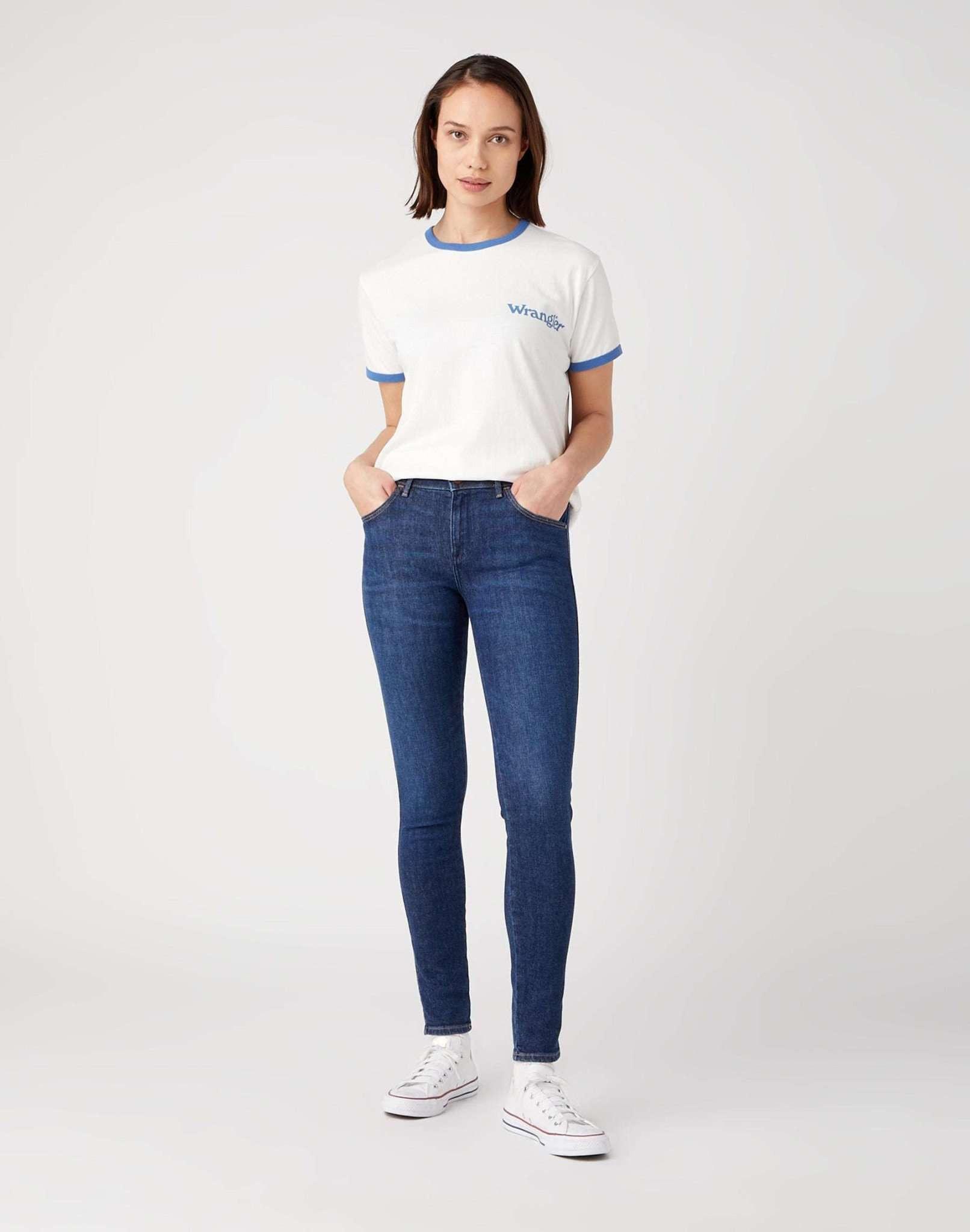 Wrangler  T-Shirts Relaxed Ringer Tee 