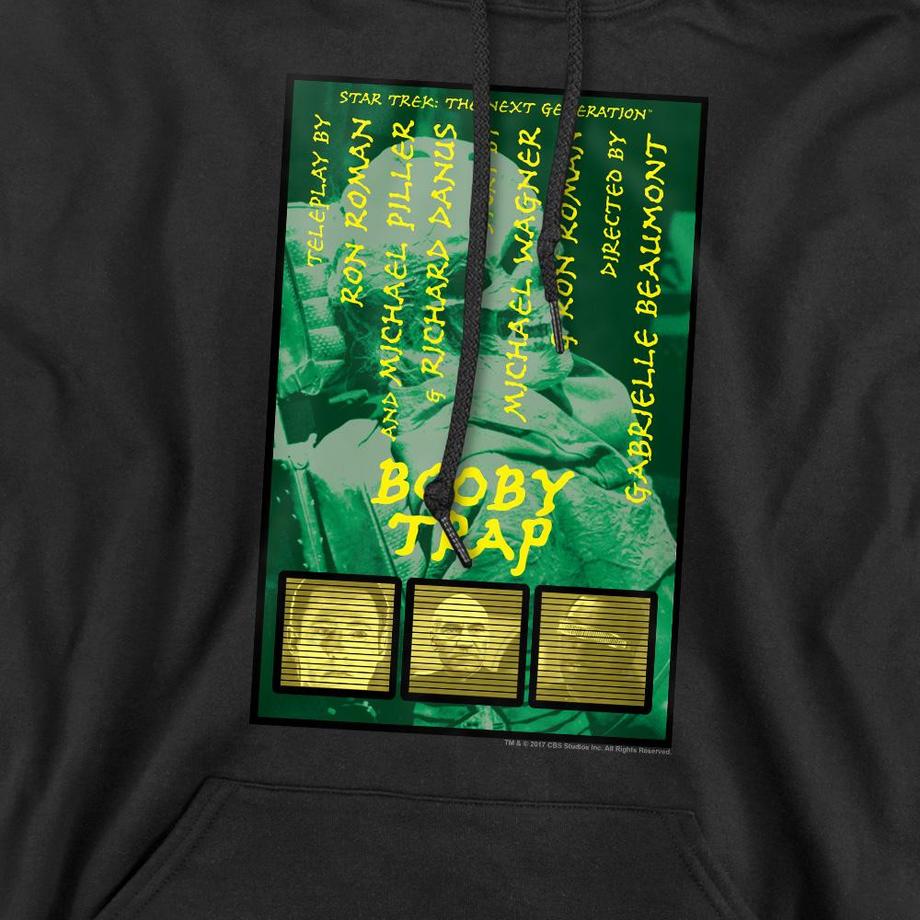 Star Trek The Next Generation Season 3 Episode 6 Felpa con Cappuccio  