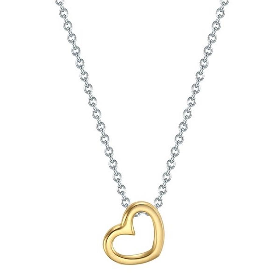 Femme Collier en argent Coeur