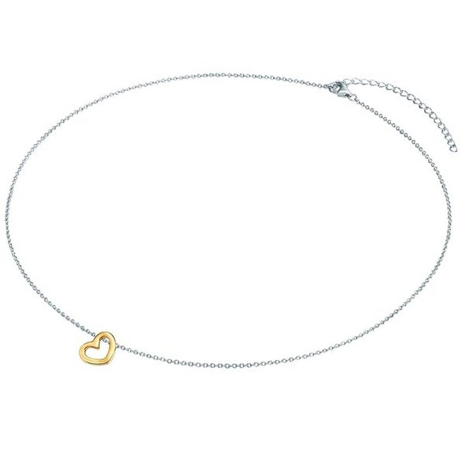 Trilani  Femme Collier en argent Coeur 