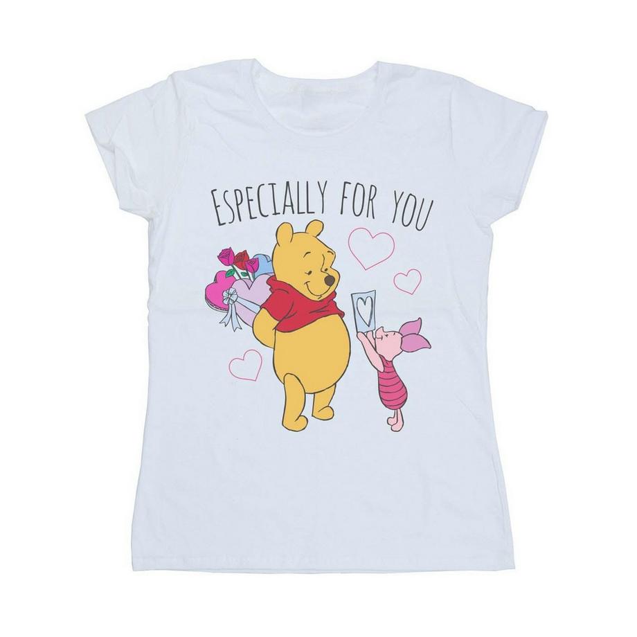 Disney Winnie l'Ourson Porcinet T-Shirt Cadeau Saint-Valentin  
